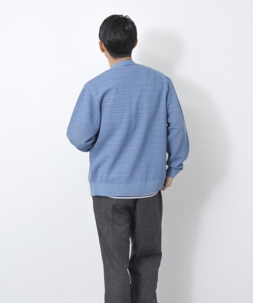 WORK ABOUT(WORK ABOUT)/【WORK ABOUT/ワークアバウト】SHEER CARDIGAN Vネックシアーカーディガン/img05