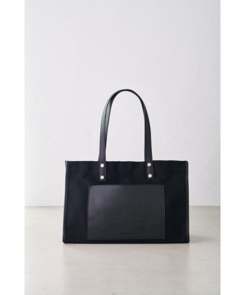 AZUL by moussy(アズールバイマウジー)/LINEN LIKE TOTE BAG/img01