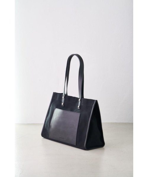 AZUL by moussy(アズールバイマウジー)/LINEN LIKE TOTE BAG/img02