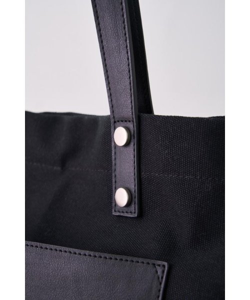 AZUL by moussy(アズールバイマウジー)/LINEN LIKE TOTE BAG/img04