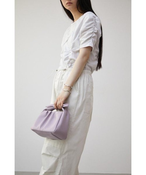 AZUL by moussy(アズールバイマウジー)/KNOT HANDLE SHOULDER BAG/img17