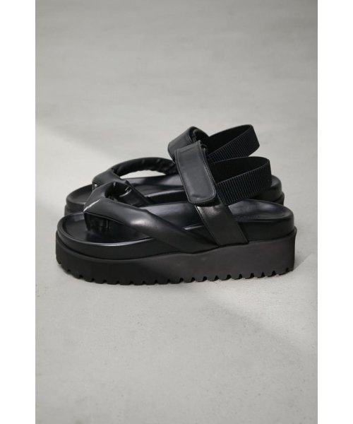 AZUL by moussy(アズールバイマウジー)/PADDED THONG SPORTS SANDALS/img01