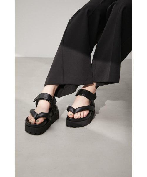AZUL by moussy(アズールバイマウジー)/PADDED THONG SPORTS SANDALS/img08