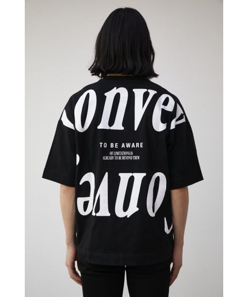 AZUL by moussy(アズールバイマウジー)/CONVEY BACK PRINT TEE/img15