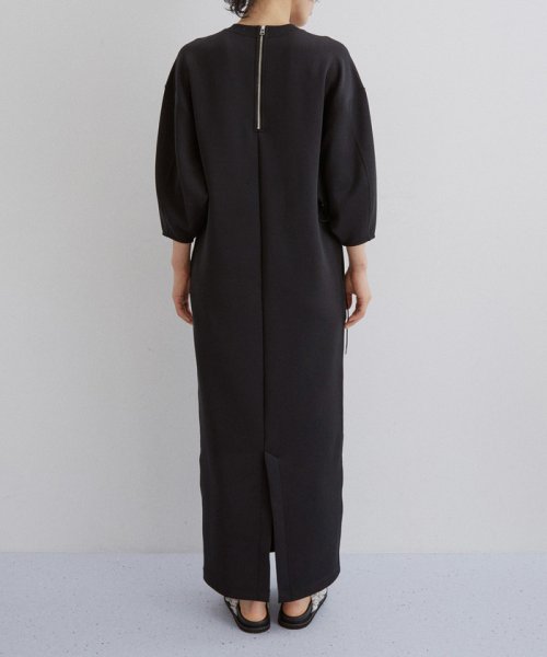 ハーフスリーブドロストワンピース なし