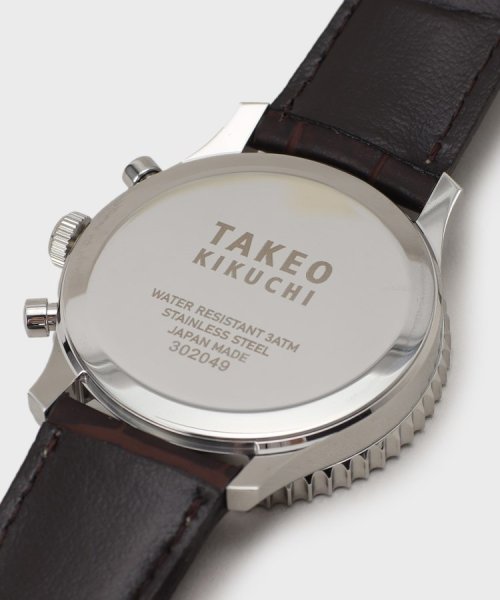TAKEO KIKUCHI(タケオキクチ)/【Made in JAPAN】クロノグラフ ウォッチ/img03