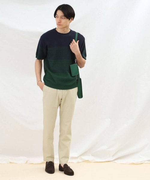 TAKEO KIKUCHI(タケオキクチ)/徳島 グラデーション ニットTシャツ/img17