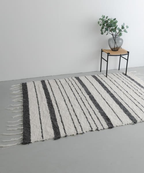 『別注』JARAPA×DOORS LIVING PRODUCTS　ボーダーラグ 170×240 LIVING ハラパ