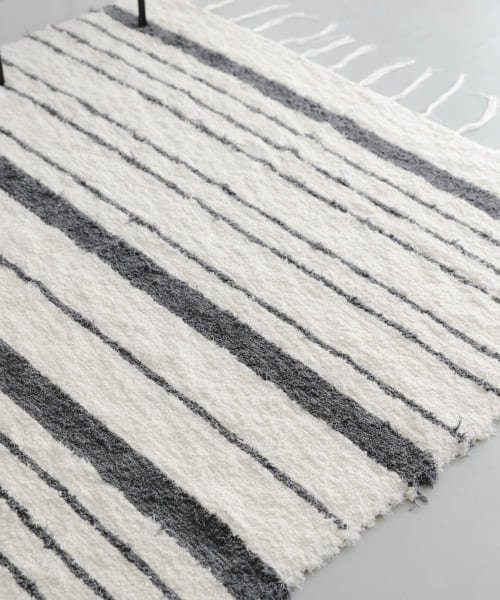 『別注』JARAPA×DOORS LIVING PRODUCTS　ボーダーラグ 170×240 LIVING ハラパ