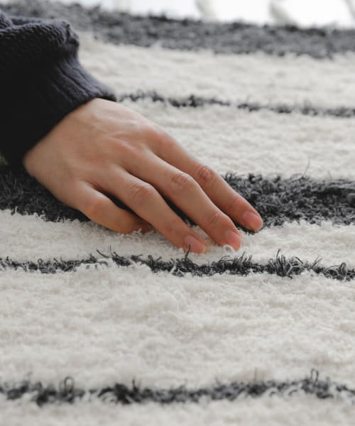 『別注』JARAPA×DOORS LIVING PRODUCTS　ボーダーラグ 170×240 LIVING ハラパ