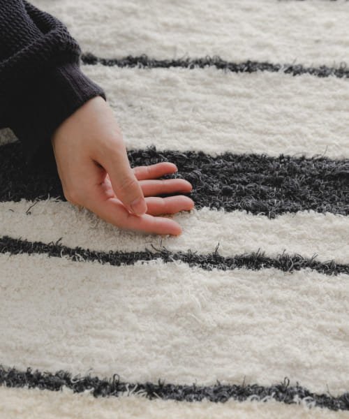 『別注』JARAPA×DOORS LIVING PRODUCTS　ボーダーラグ 170×240 LIVING ハラパ