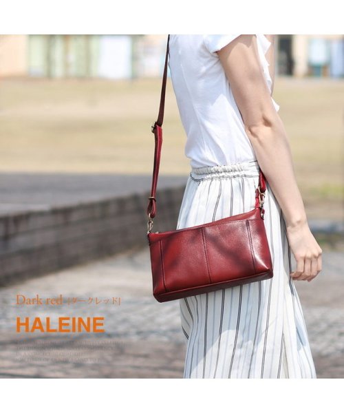 HALEINE(アレンヌ)/[HALEINE]牛革レザーショルダーバッグ日本製/img06