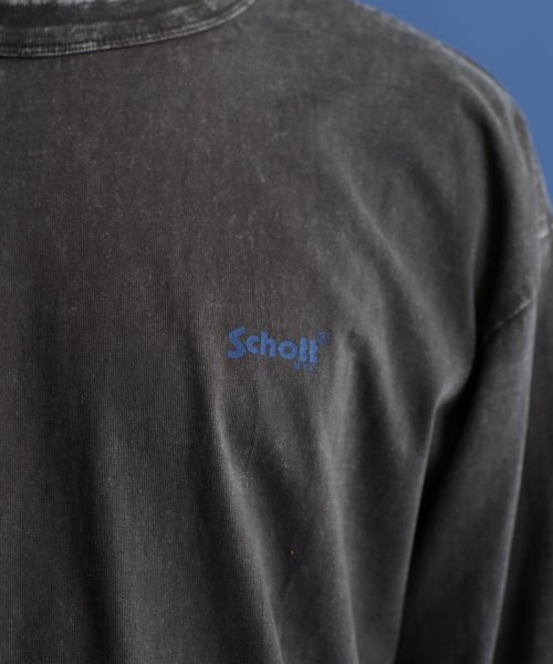 Schott(ショット)/LS T－SHIRT OVAL LOGO/オーバルロゴ ロングスリーブ Tシャツ /img21