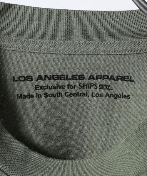 SHIPS any MEN(シップス　エニィ　メン)/【SHIPS any別注】LA APPAREL: 8.5oz 長袖 Tシャツ 23SS◇/img49