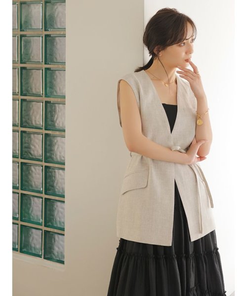 ボリュームティアードオーガンジースカート 