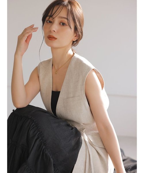 ボリュームティアードオーガンジースカート 