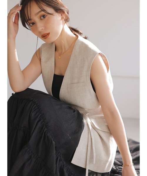 ボリュームティアードオーガンジースカート 