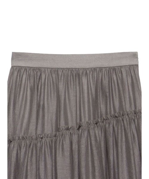 ボリュームティアードオーガンジースカート 