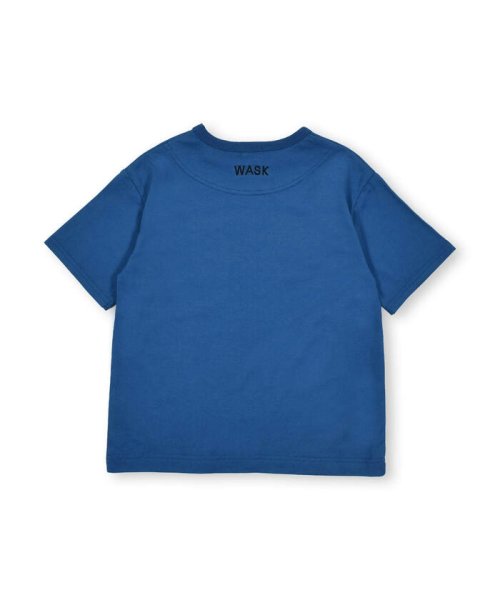 WASK(ワスク)/ロゴパッチワークプリント天竺Tシャツ(100~160cm)/img06
