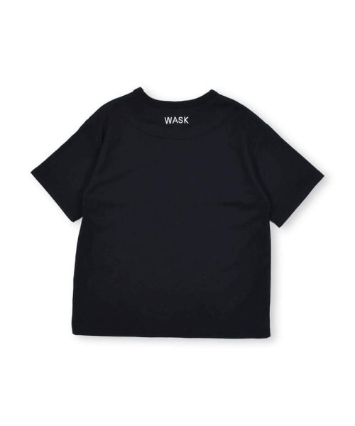 WASK(ワスク)/ロゴパッチワークプリント天竺Tシャツ(100~160cm)/img14