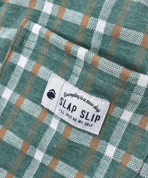 SLAP SLIP(スラップスリップ)/ドットチェック柄ナレ7分丈パンツ(80~120cm)/img19