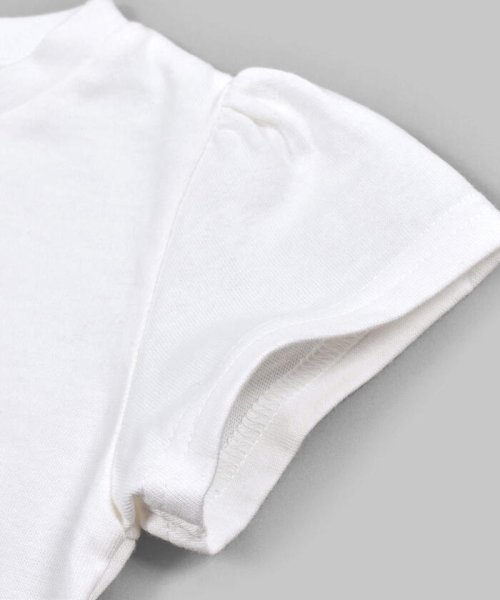 SLAP SLIP(スラップスリップ)/【防汚加工】ウサギパッチ刺しゅうプリント半袖Tシャツ(80~130cm)/img09