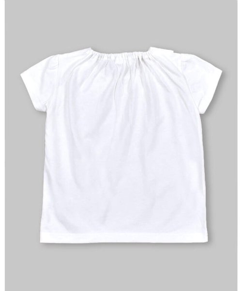 SLAP SLIP(スラップスリップ)/スカラップ襟チェリー刺繍半袖Tシャツ(80~130cm)/img05