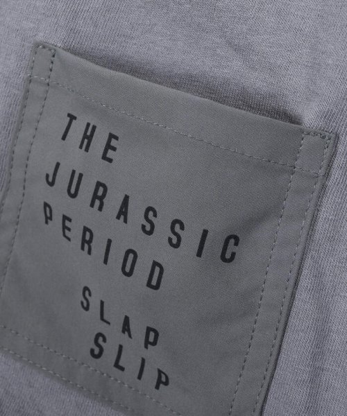 SLAP SLIP(スラップスリップ)/【お揃い】恐竜プリントカレッジラインTシャツ(80~130cm)/img20
