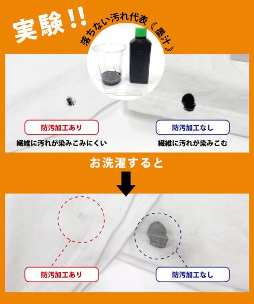 SLAP SLIP(スラップスリップ)/【防汚加工】サイドライン半袖Tシャツ(80~130cm)/img07
