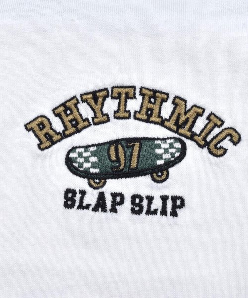 SLAP SLIP(スラップスリップ)/【防汚加工】サイドライン半袖Tシャツ(80~130cm)/img12