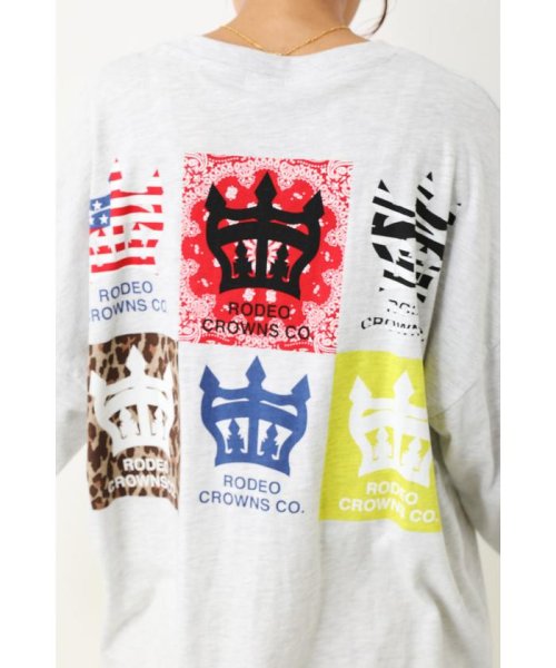 RODEO CROWNS WIDE BOWL(ロデオクラウンズワイドボウル)/CROWN BOXロングTシャツ/img14