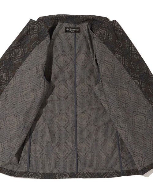 Southwick Gate Label: コロニアルプリント 3Bジャケット Gate Southwick Label