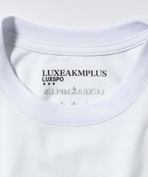 LUXEAKMPLUS(LUXEAKMPLUS)/LUXEAKMPLUS(リュクスエイケイエムプラス)ゴルフ バーチカルロゴ半袖Tシャツ【ゴルフ】/img08