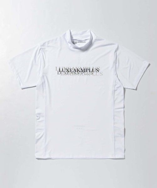 LUXEAKMPLUS(LUXEAKMPLUS)/LUXEAKMPLUS(リュクスエイケイエムプラス)ゴルフ マルチロゴモックネック半袖Tシャツ【ゴルフ】/img08