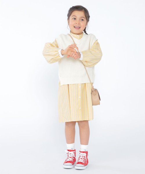 SHIPS KIDS(シップスキッズ)/SHIPS KIDS:100～130cm / フリル シャツ ワンピース/img08