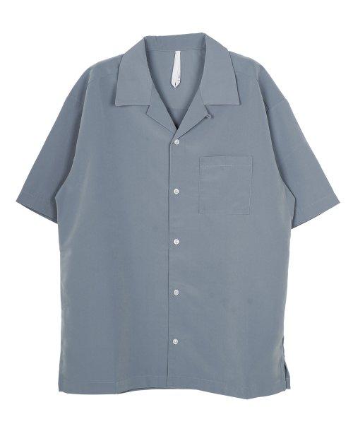 JIGGYS SHOP(ジギーズショップ)/PEオープンカラーシャツ / 半袖シャツ メンズ カジュアルシャツ シャツ トップス オープンカラー/img10