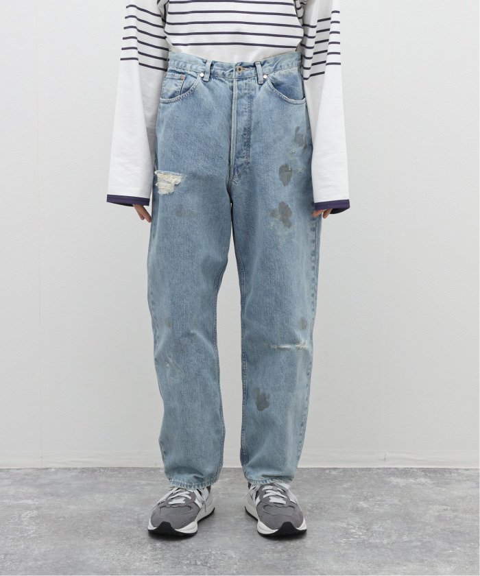 【MARKA / マーカ】COCOON FIT JEANS DAMAGED