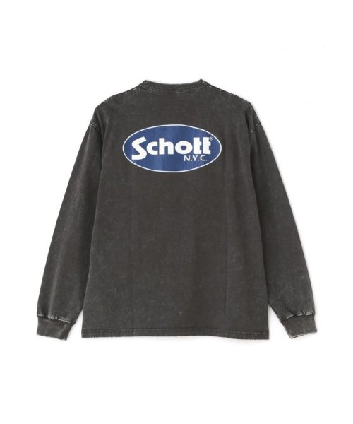 Schott(ショット)/LS T－SHIRT OVAL LOGO/オーバルロゴ ロングスリーブ Tシャツ /img26