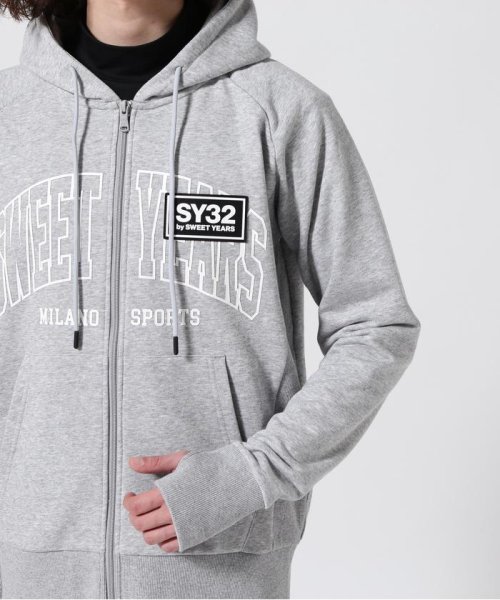 RoyalFlash(ロイヤルフラッシュ)/SY32 by SWEETYEARS /MIX LOGO ZIP HOODIE/img08