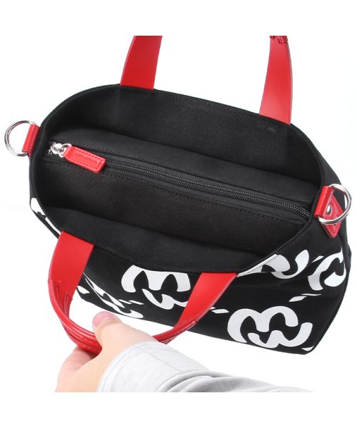 ミラミラン トートバッグ ミニトート ショルダーバッグ メンズ レディース ブランド ファスナー付き 小さめ 撥水 mila milan 259711 ミラ ミニトート mila milan