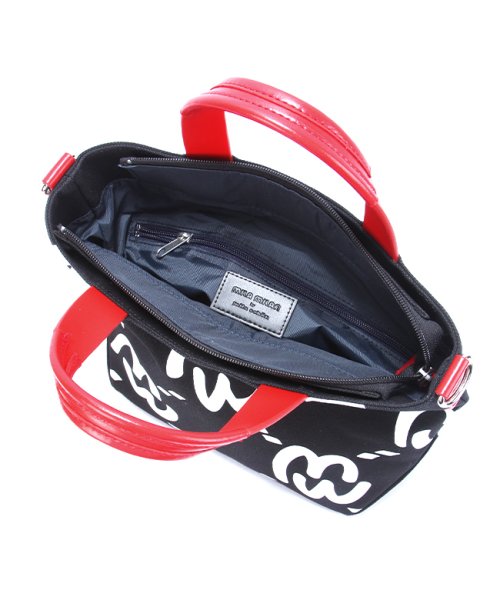 ミラミラン トートバッグ ミニトート ショルダーバッグ メンズ レディース ブランド ファスナー付き 小さめ 撥水 mila milan 259711 ミラ ミニトート mila milan