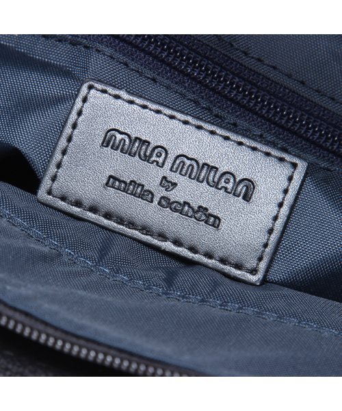 ミラミラン トートバッグ ミニトート ショルダーバッグ メンズ レディース ブランド ファスナー付き 小さめ 撥水 mila milan 259711 ミラ ミニトート mila milan