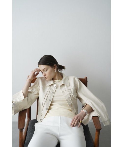 BELL SLEEVE COMPACT JEAN JACKET 