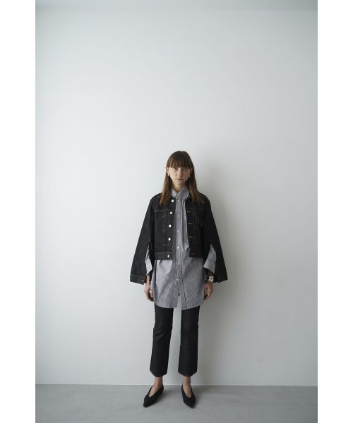 CLANE(クラネ)/BELL SLEEVE COMPACT JEAN JACKET/img08