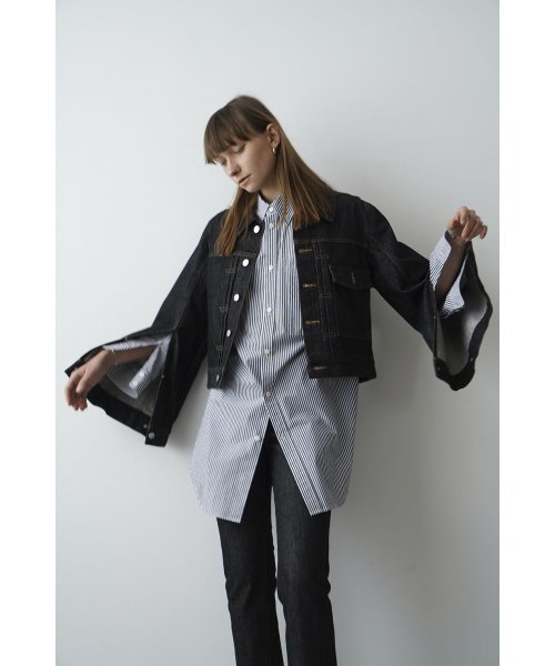 BELL SLEEVE COMPACT JEAN JACKET 