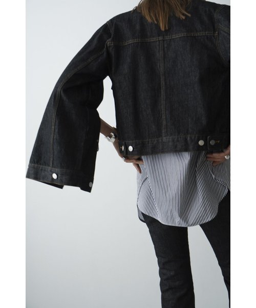 BELL SLEEVE COMPACT JEAN JACKET 