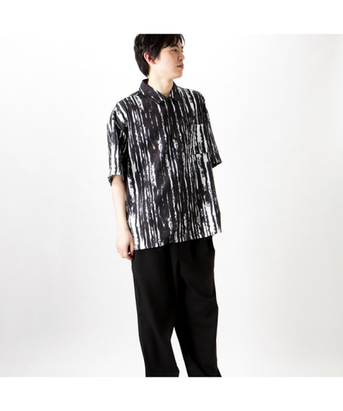 MAC HOUSE(men)(マックハウス（メンズ）)/MOSSIMO モッシモ 総柄半袖シャツ 3270－7101/img05