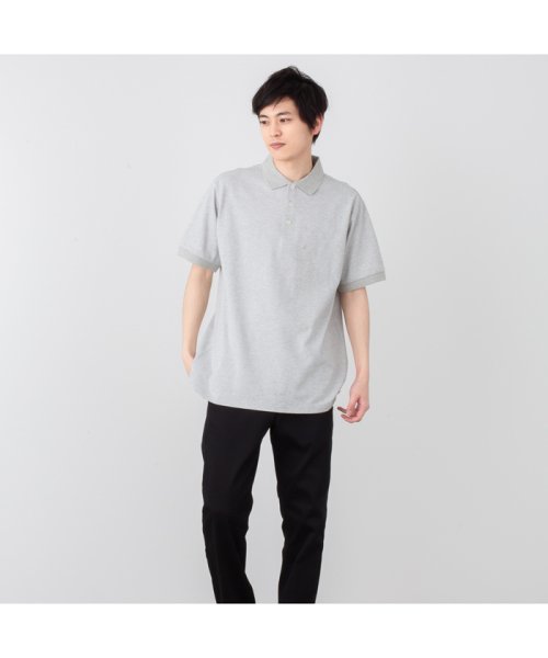 MAC HOUSE(men)(マックハウス（メンズ）)/NAVY ネイビー ドライカノコポロシャツ N23－1－22065/img03