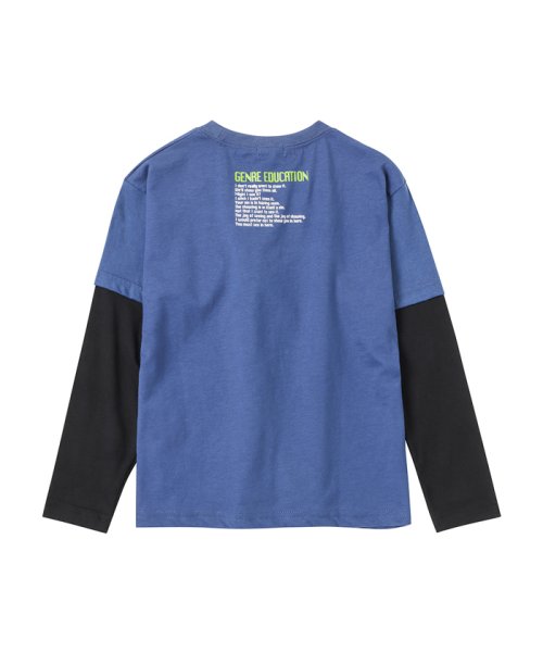 MAC HOUSE(kid's)(マックハウス（キッズ）)/T－GRAPHICS ティーグラフィックス フェイクレイヤードロングスリーブTシャツ 22B1084MH/img02