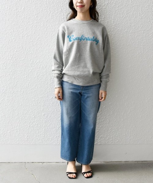 SHIPS any WOMEN(シップス　エニィ　ウィメン)/【SHIPS any別注】THE KNiTS: デザイン ロゴ スウェット/img48